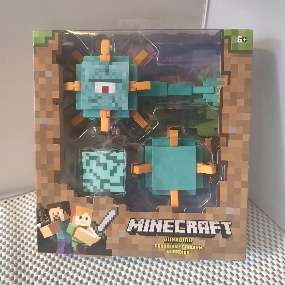 Minecraft Guardian Craft Prismarine Block NWT 2018 Figures NWT
